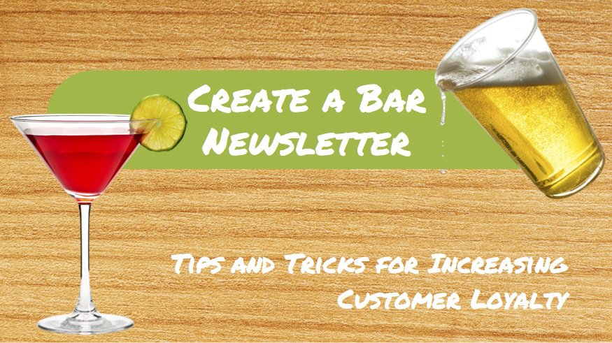 bar newsletter, monthly newsletter, customer loyalty, tips and tricks, taphunter